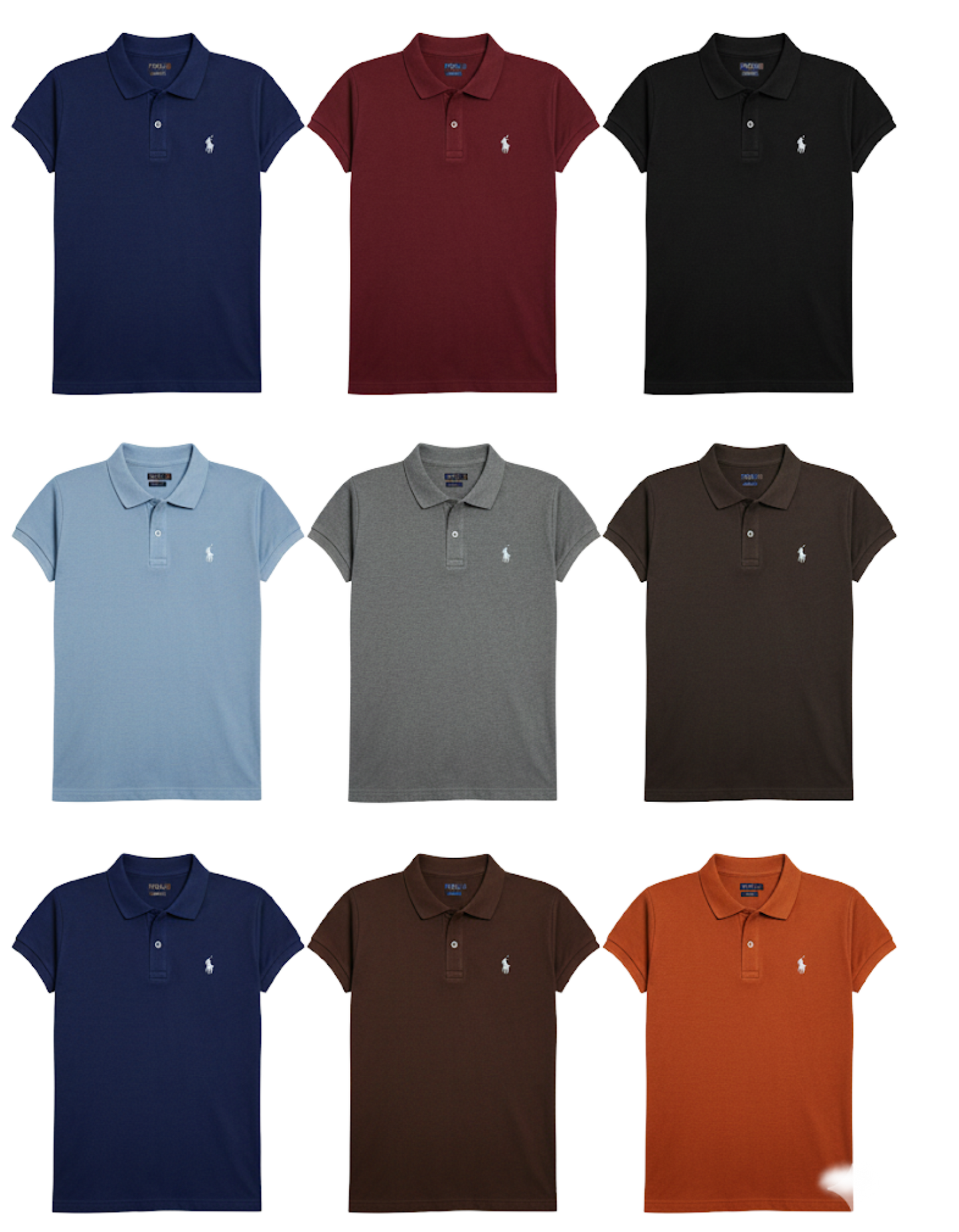 Premium Sky Blue  Polo Shirt – Breathable Comfort & Timeless Style