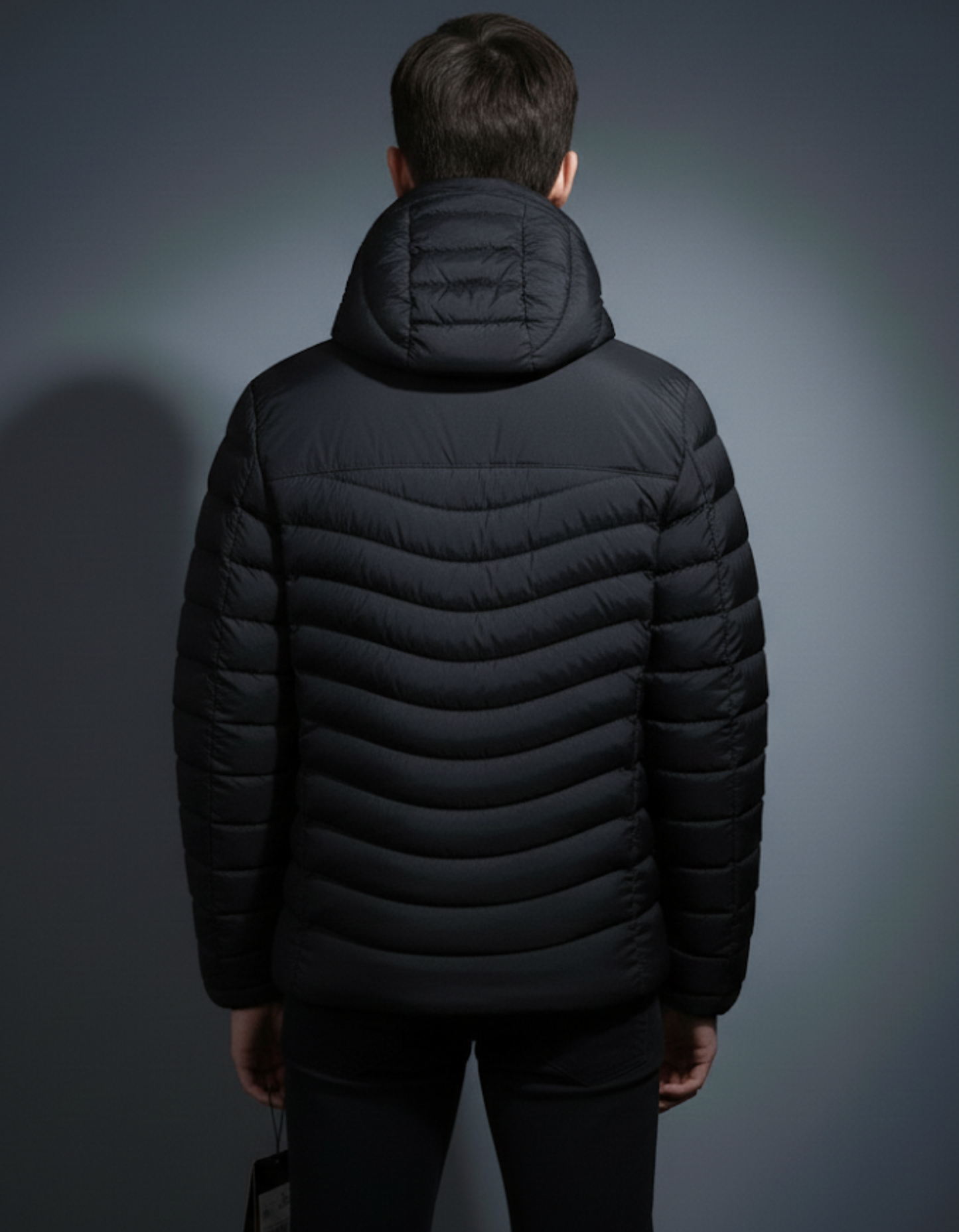 The North Face Men's/Women's Black Hooded Puffer Jacket
