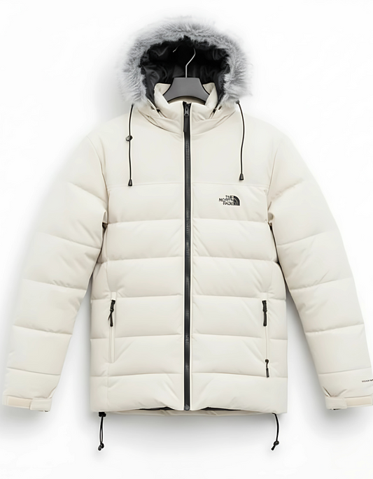 Men's Premium Detachable Faux Fur Hooded Puffer Jacket