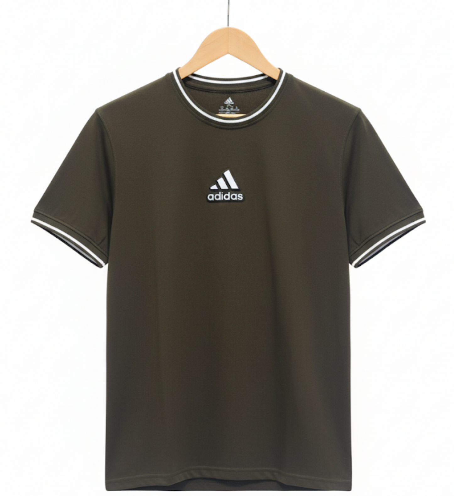 Men's Striped Collar & Cuff T-Shirt
