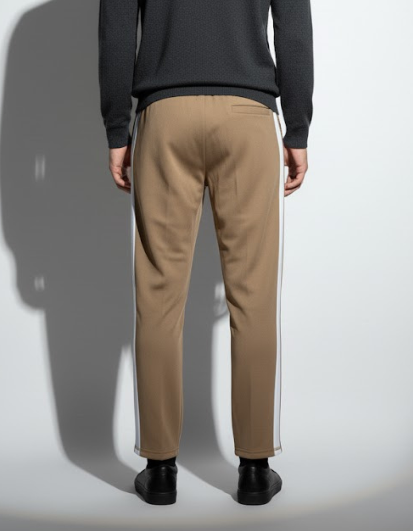 Armani EA7 Baggy Fit Track Trousers with Side Stripe